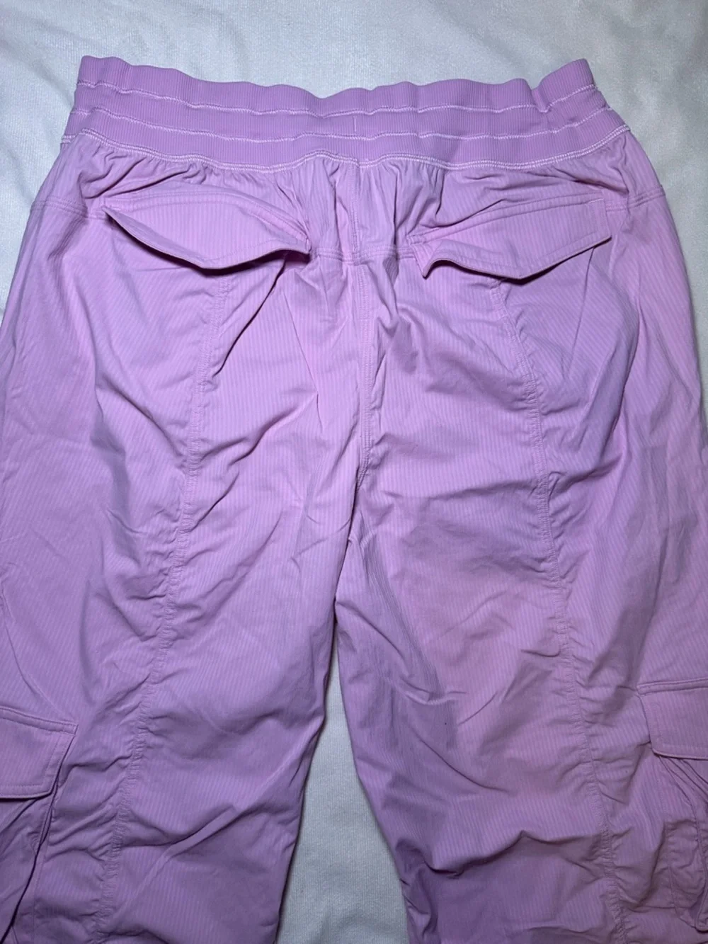 Lululemon Athletica Pink Dance Studio Relaxed-Fit Mid-Rise Cargo Pants Size M - Picture 10 of 15